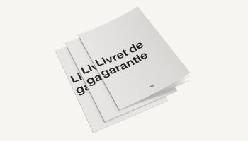 Livret de garantie